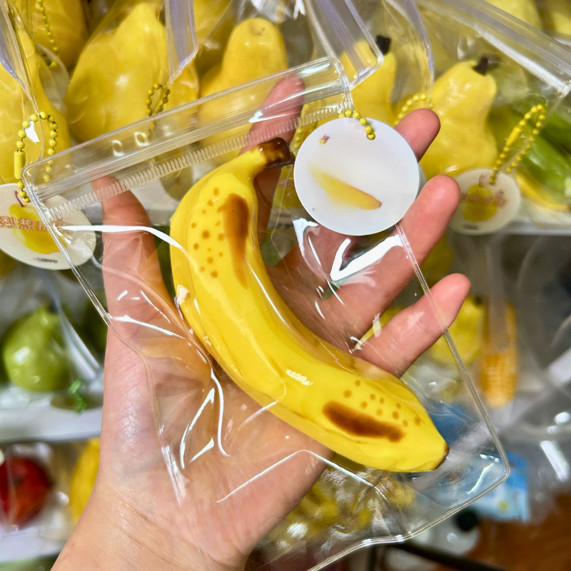 Fruit Banana Taba Squishy Toys