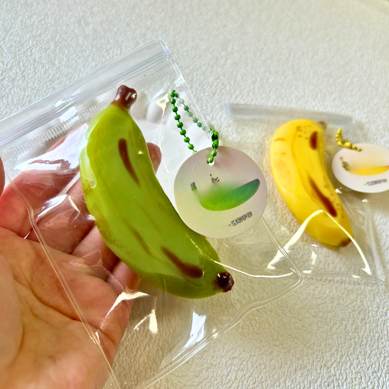 Fruit Banana Taba Squishy Toys