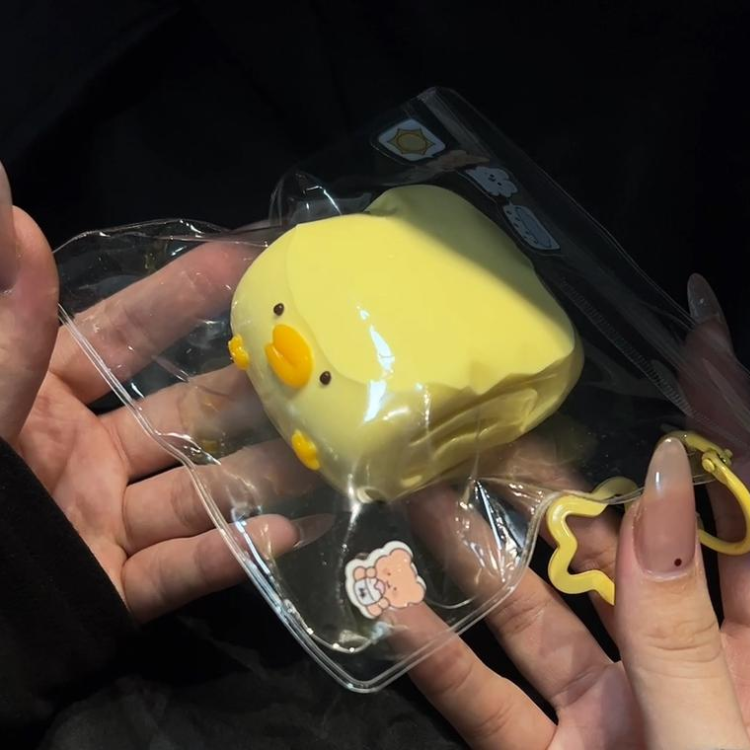 Little Cute Duck Bun Taba Squishy Toy
