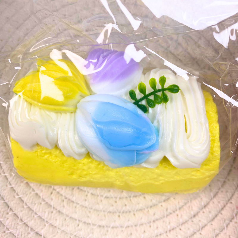Tulip Cake Taba Squishy Toy