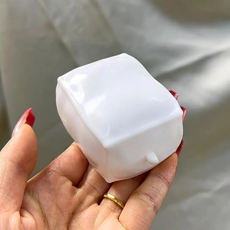 Rice Tofu Shape Handmade Squishy Ball