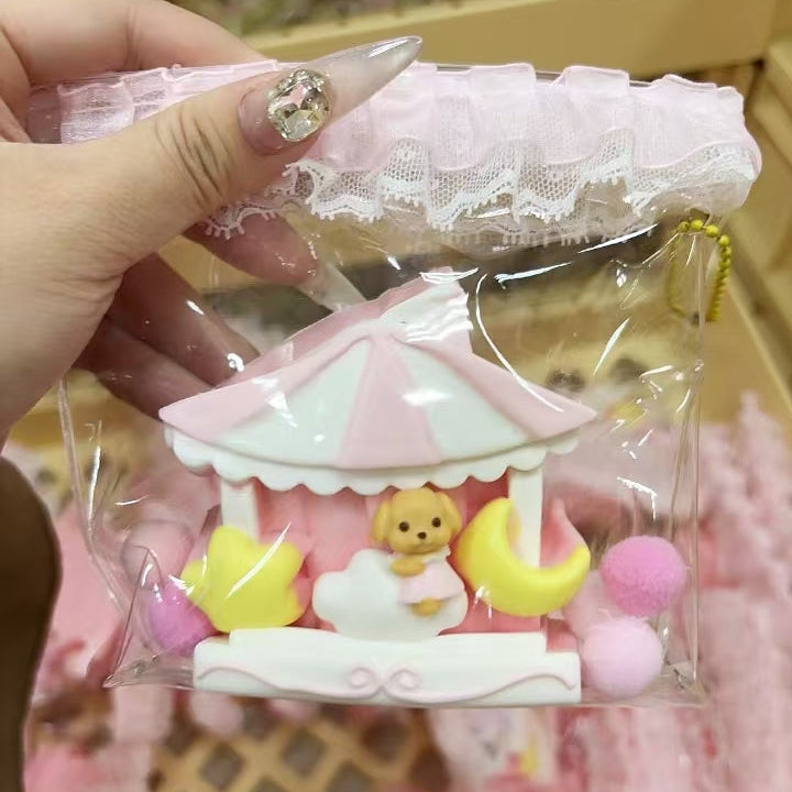 Kawaii Carousel Squeeze Toy