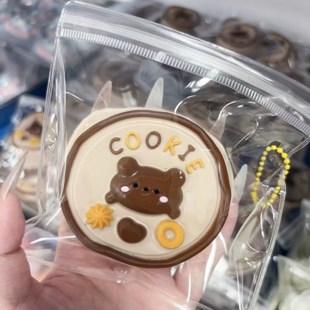 Cookie Bear Cute Taba Squishy Toys