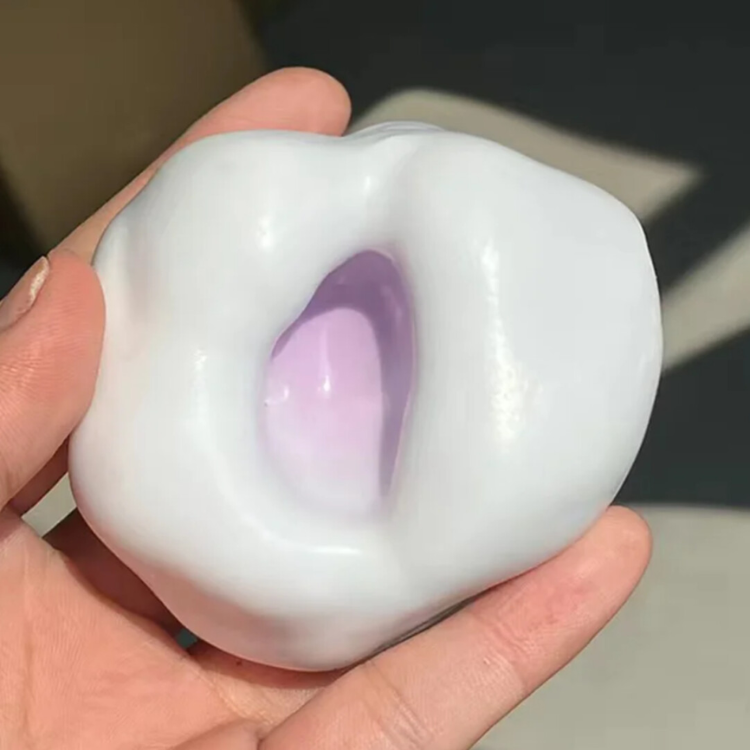 Handmade Stress Ball Squishy Toys - purple image