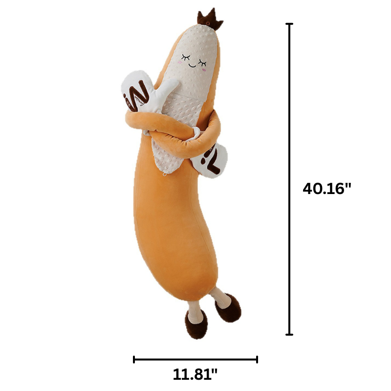 Banana Soothing Hug Plush Pat Doll Pillow