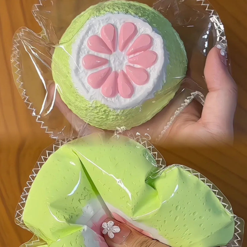 Cute Fruit Slice Squishy Toy Stress Relief Satisfying ASMR Fun image 1