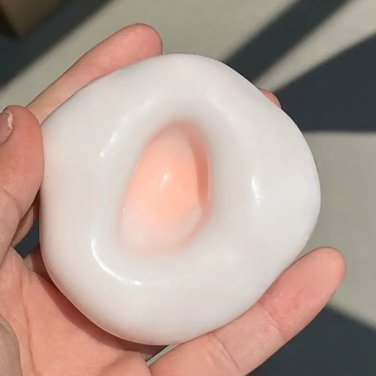 Handmade Stress Ball Squishy Toys - orange image