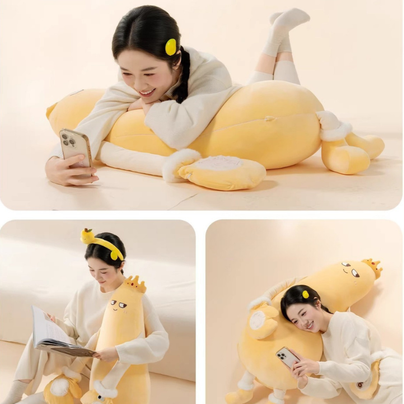 Mango Soothing Hug Plush Pat Doll Pillow