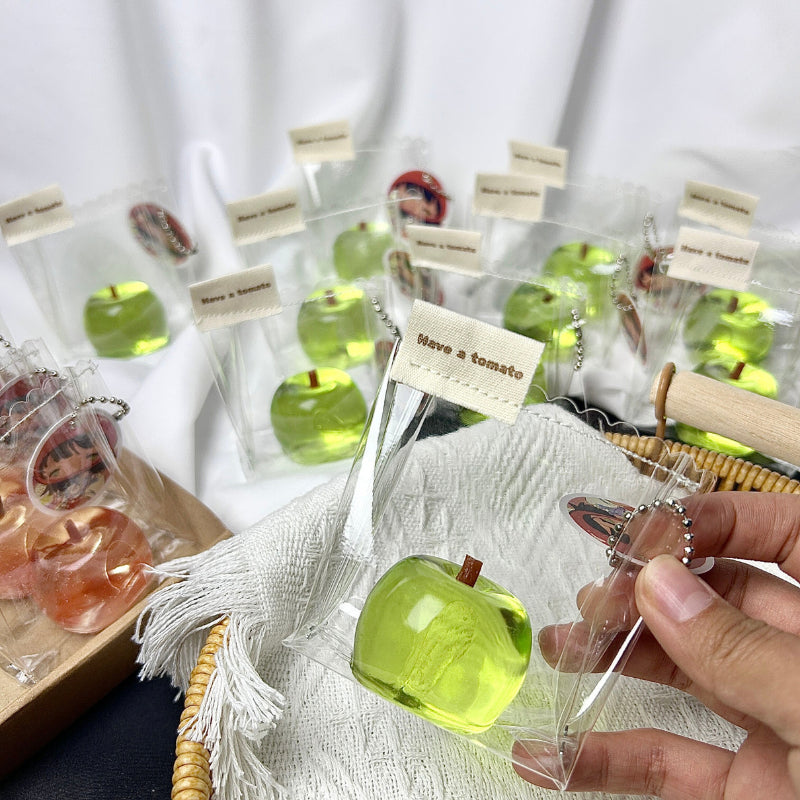 Transparent Green Apple Taba Squishy Toys image 0