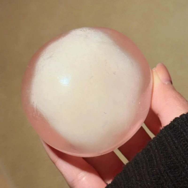 DIY Coconut Oil Sandwich Squishy Ball