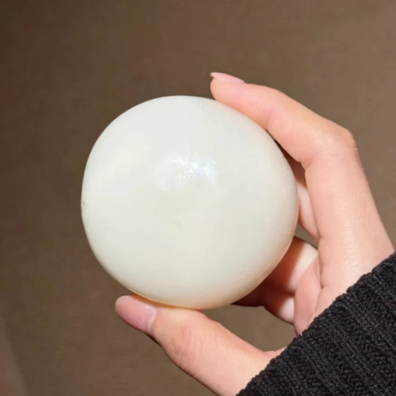 DIY Coconut Oil Handmade Squishy Ball