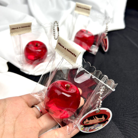 Transparent Red Apple Taba Squishy Toys image 0