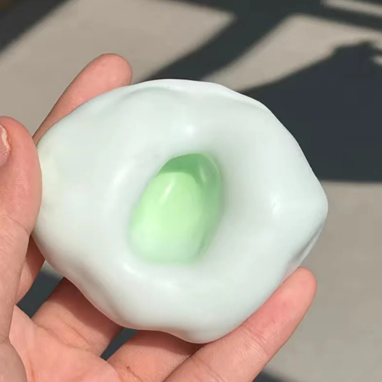Handmade Stress Ball Squishy Toys - green image