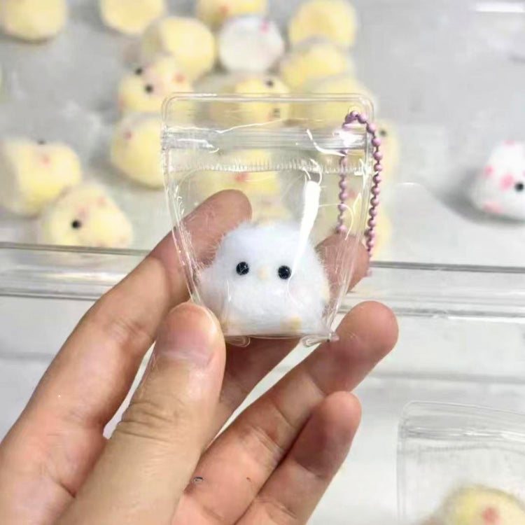 Mini Animal Chicks Taba Squishy - white image
