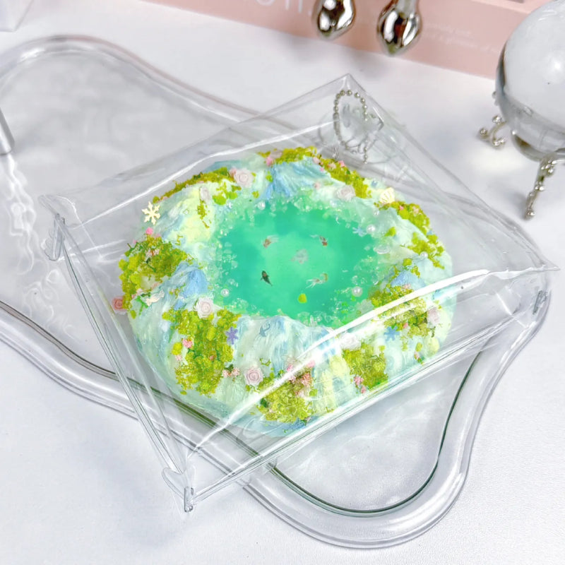Green Transparent Taba Squishy Toys image 0