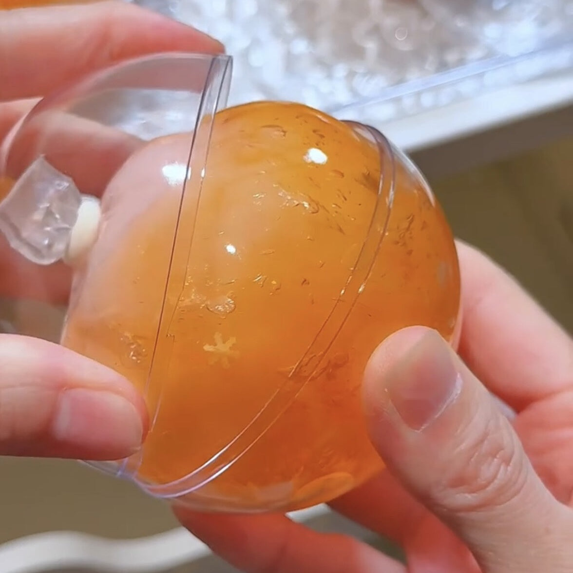 Citrus Burst Crystal Squishy Ball